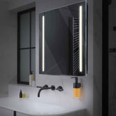 LED Spiegel Quadratisch | Wandschalter-Steuerung | Neutralweißes Licht - Reyze Seria Salono Model 5